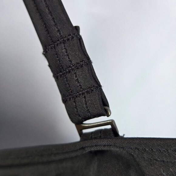 Oakley Size Small Black and Gray One Piece Swimsuit Mesh Accents Adj Straps - Picture 7 of 13